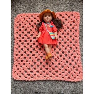 Doll blanket / car seat snuggie